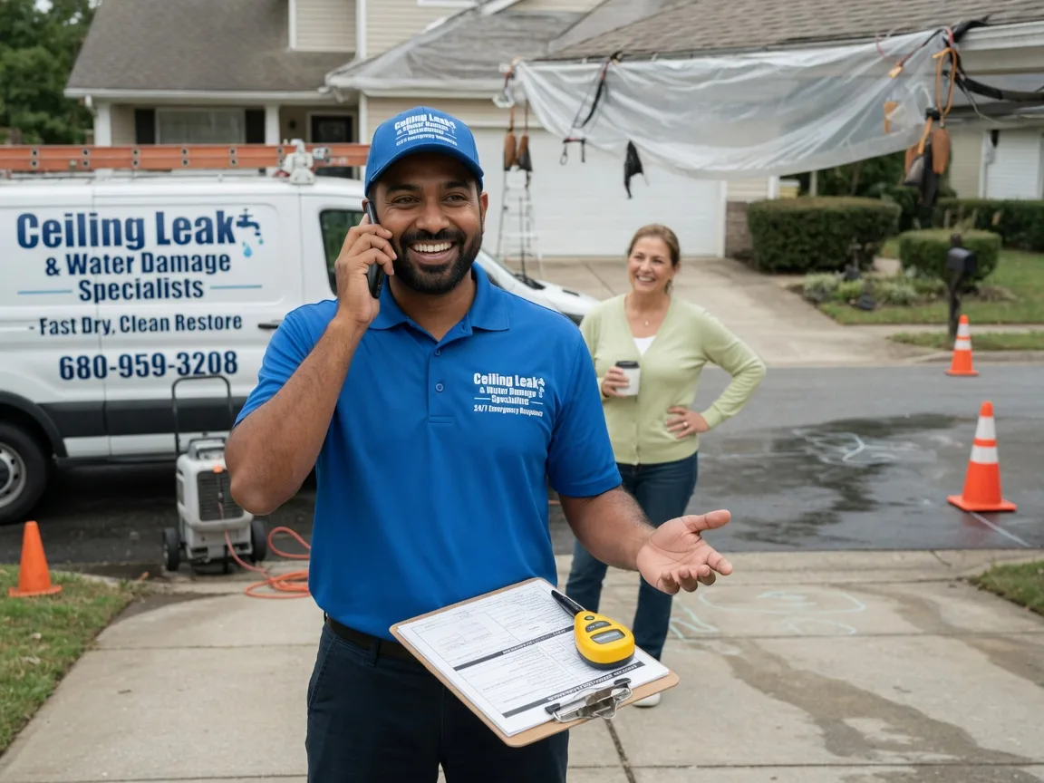 Ceiling Leak Cleanup Miller, SD FAQs